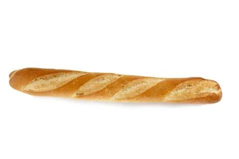 Piece of long bread Stock Photos