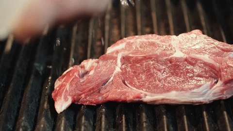 Piece of meat Stock Footage 99195844