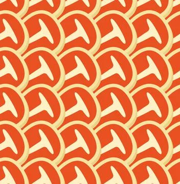 Piece of meat pattern seamless. Raw chop background. Meat texture Illustrazione stock