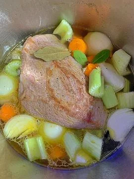 Piece of meat Stock Photos