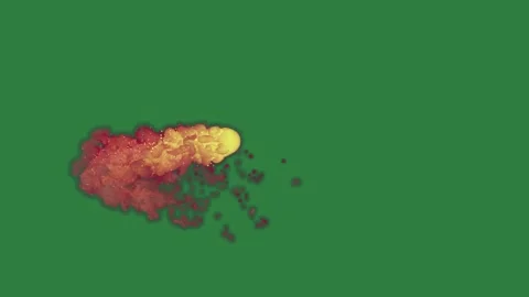 Piece Motion On Chroma Key For Compositing Stockbeeldmateriaal 338014899