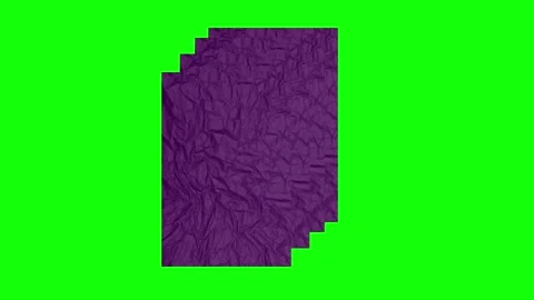 Piece Motion on Chroma Key for Compositing Stock Footage 345498742