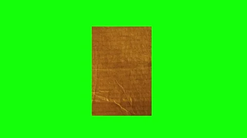 Piece Moving on Chroma Key for Compositing Video stock 345498346