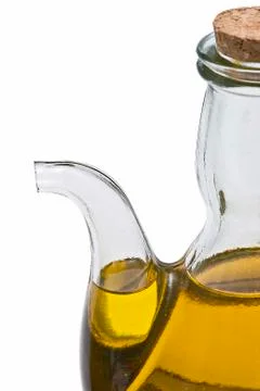 A piece of an oil container. Stock Photos