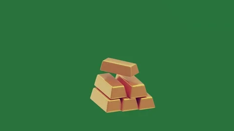 With piece of paper and gold object cheese yellow stack cubes pile Stock Footage 335980925