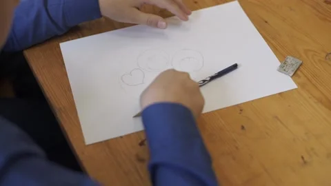 A piece of paper Stock Footage 131944252