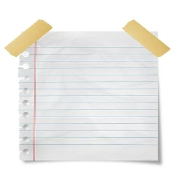 Piece of paper Stock Photos