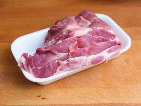 Piece of pork Stock Photos