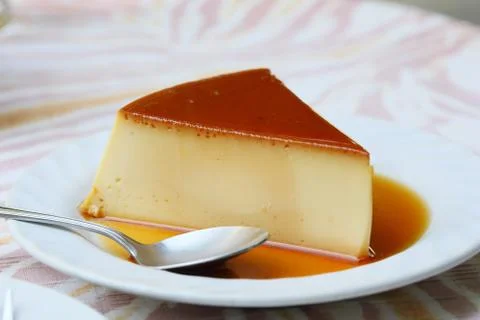 Piece of pudding Stock Photos