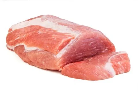 Piece of raw meat Stock Photos
