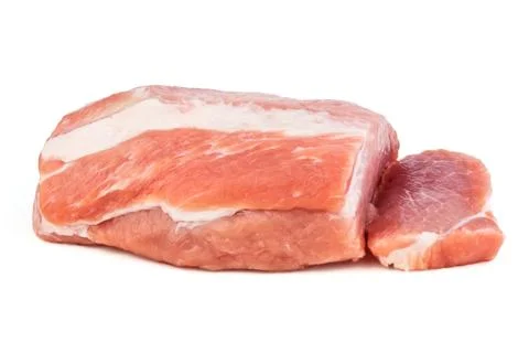 Piece of raw meat Stock Photos