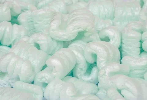 Piece of shockproof  foam . Fotos de archivo