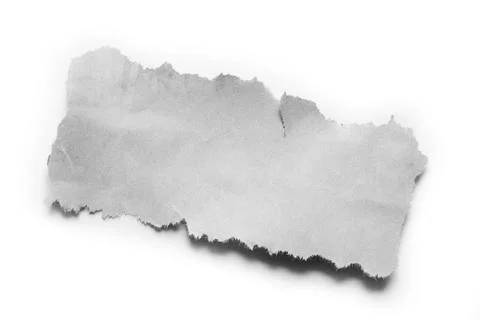 Piece of torn paper on plain background Stock Photos