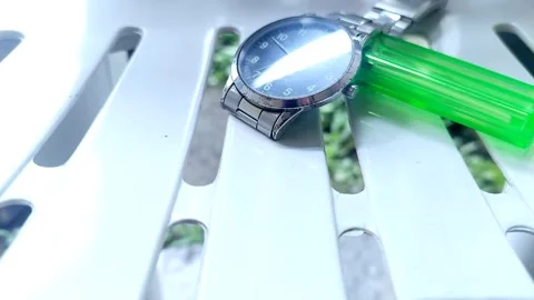 A Piece of Watch Stock Footage 306368662