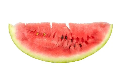 Piece of watermelon Stock Photos