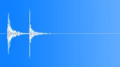 Piece of wood dropping on wood pile Sound Effect