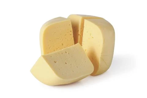 Pieces of cheese Stock Photos