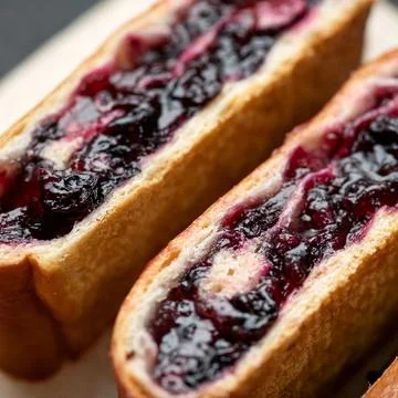 Pieces of cherry roll, closeup. Two slices of red berry pie, fresh homemade Stock Photos
