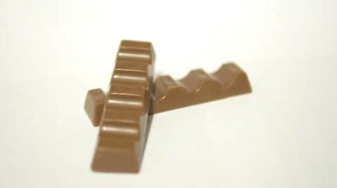 Pieces of Chocolate 2 Stock Footage 46051176