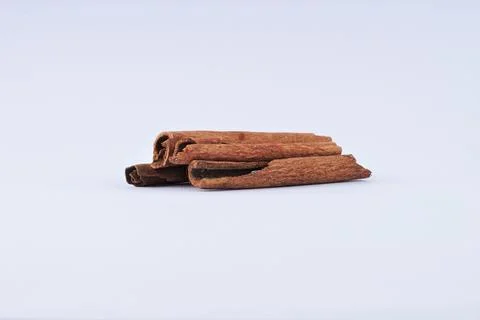 Pieces of cinnamon Stock Photos