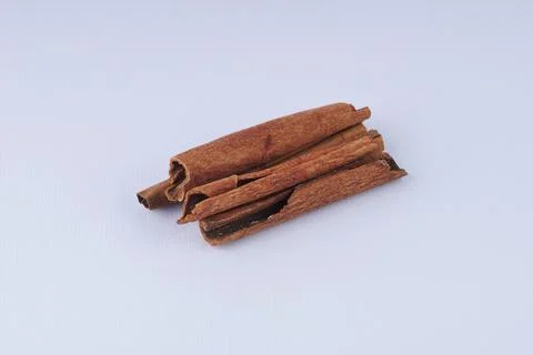 Pieces of cinnamon Stock Photos