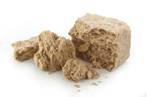 Pieces of halva Stock-Fotos