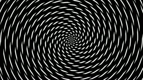 Pieces hypnotize Stock Footage 18008085