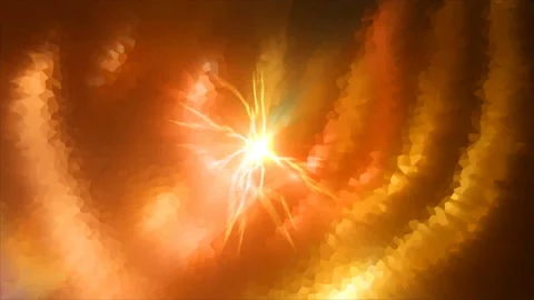 Pieces of light, computer generated abstract bright background with particles Stock Footage 107853097