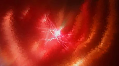 Pieces of light, computer generated abstract bright background with partic... 스톡 사진