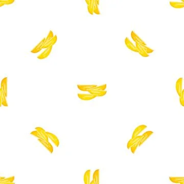 Pieces of mango pattern seamless vector Stock Illustration