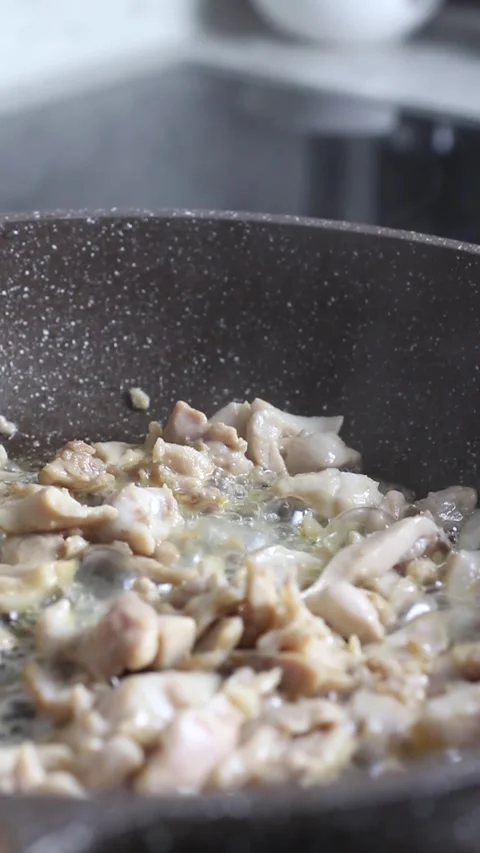 Pieces of meat Video stock 272803148