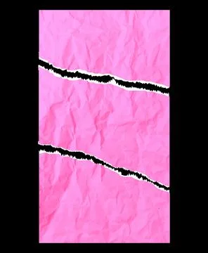 Pieces of paper with crumpled texture torn into pieces Stock Illustration