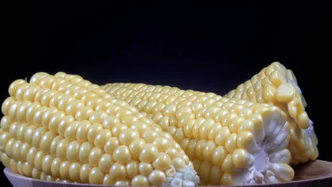 Pieces of ripe yellow corn Stock Footage 166161623