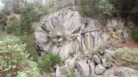 Piedra La Rosa Teide Video stock 131456734