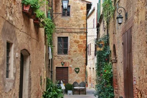Pienza Stock Photos