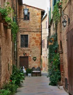 Pienza Stock Photos