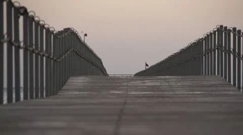 Pier 2 Stock Footage 20146189