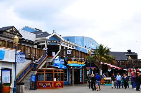 PIER 39 Foto stock