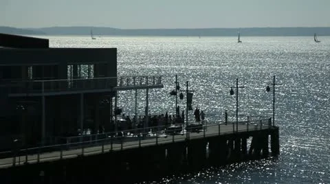 Pier 70 Seattle Stock-Footage 12605125