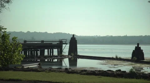 The Pier and Dock Video stock 66433235