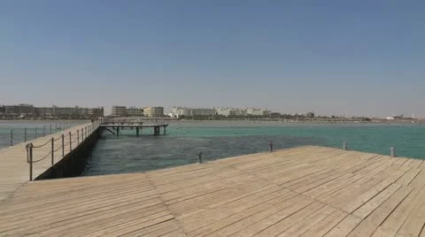Pier and sea Stock-Footage 12713232