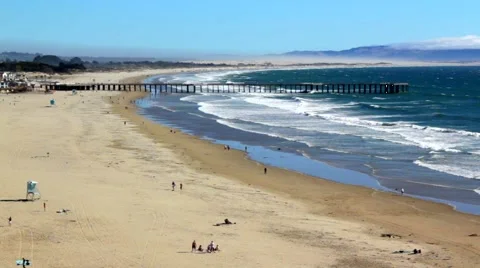 Pier at Beach 3 Video stock 884160