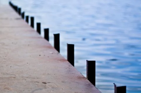 Pier bridge Stock Photos