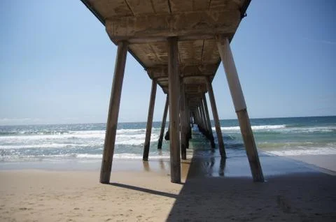Pier bridge Stock Photos