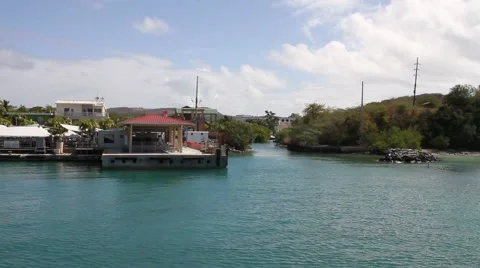 Pier of Culebra Stock Footage 55911386