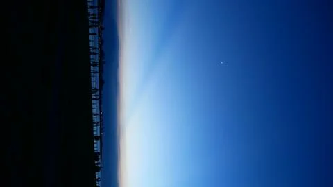 The pier at dusk Stock Photos