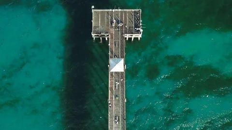 Pier Stock Footage 88752238