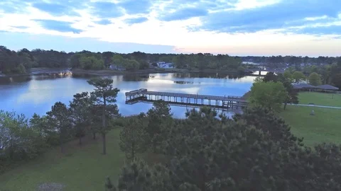 To the pier Stock Footage 106724133