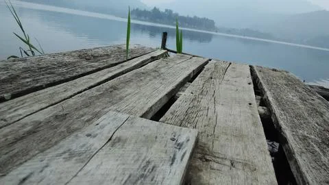 Pier lake 写真素材