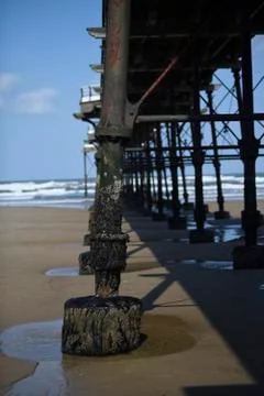 Pier leg Stock-Fotos
